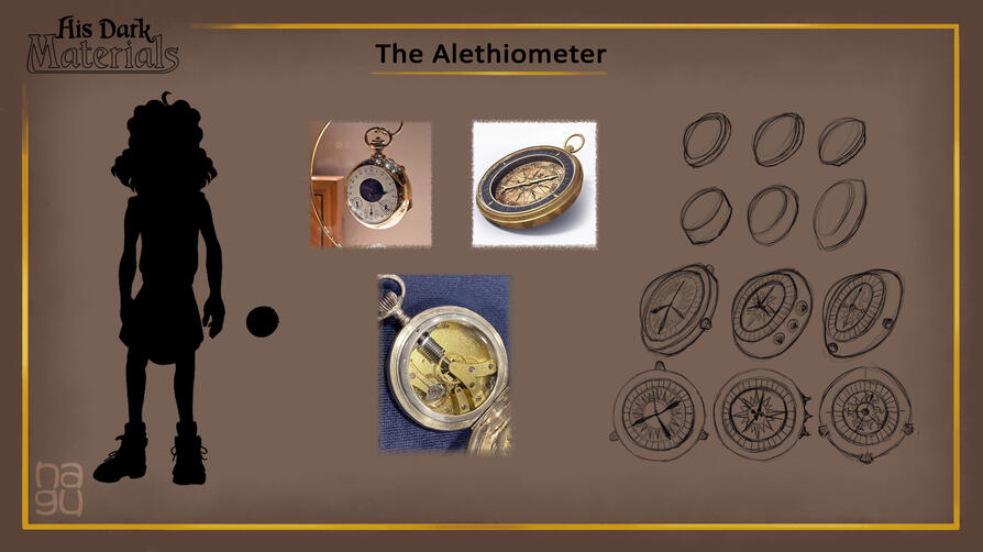 His Dark Materials - Alethiometer development sheet (11/14)